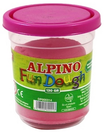 Alpino Oyun Hamuru 130 gr. KOYU PEMBE - 1