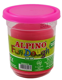 Alpino Oyun Hamuru 130 gr. PARLAK PEMBE - 1