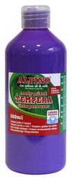 Alpino Tempera (Yıkanabilir) Boya 500 ml. MOR - 1