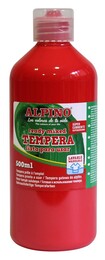 Alpino Tempera (Yıkanabilir) Boya 500 ml. KIRMIZI - 1