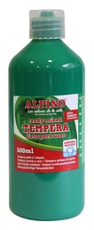 Alpino Tempera (Yıkanabilir) Boya 500 ml. K.YEŞİL - 1