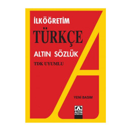 Altın İlköğretim Türkçe Sözlük - Altın Kitaplar Yayınevi - 1