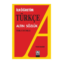 Altın İlköğretim Türkçe Sözlük - Altın Kitaplar Yayınevi - 1