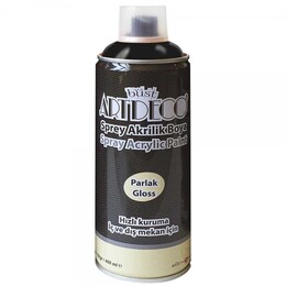 Artdeco Akrilik Sprey Boya 400 ml. SİYAH - 1