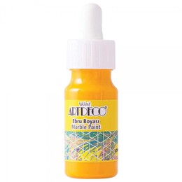 Artdeco Ebru Boyası 30 ml. 02 Koyu Sarı - 1