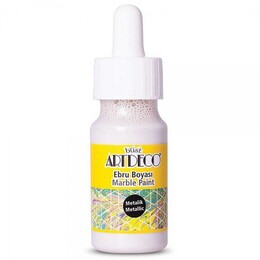 Artdeco Ebru Boyası 30 ml. 20 Metalik Sedef - 1