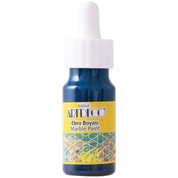 Artdeco Ebru Boyası 30 ml. 30 Turkuaz - 1