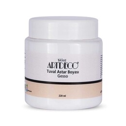 Artdeco Gesso Tuval Astar Boyası Beyaz 220 ml. - 1