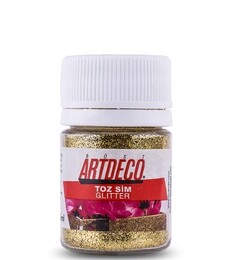 Artdeco Toz Sim (Glitter) 25 ml. 302 Altın Sim - 1