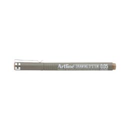 Artline Drawing System Teknik Çizim Kalemi 0.05 mm. Pale Brown - 1