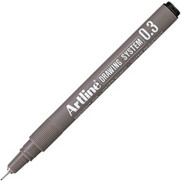 Artline Drawing System Teknik Çizim Kalemi 0.3 mm. - 1