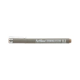 Artline Drawing System Teknik Çizim Kalemi 0.3 mm. Pale Brown - 1