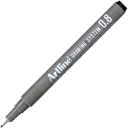 Artline Drawing System Teknik Çizim Kalemi 0.8 mm. - 1