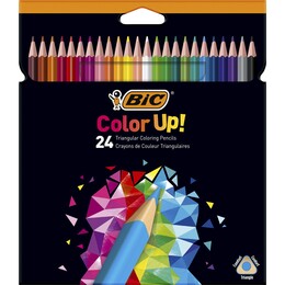 Bic Color Up Üçgen Kuru Boya Kalemi 24 Renk - 1