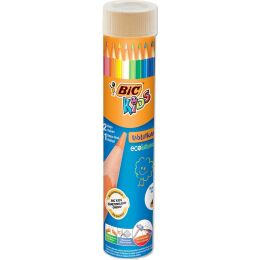 Bic Evolution Kuru Boya 12+1 Renk Metal Tüp (958191) - 1