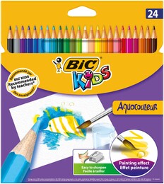 Bic Kids Aquacouleur Kuru Sulu Boya Kalemi 24 Renk - 1