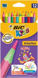 Bic Kids Evolution Circus Kuru Boya Kalemi 12 Renk - 1