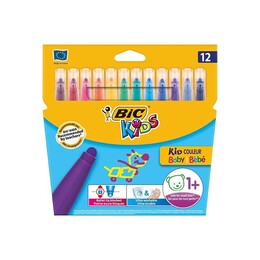 Bic Kids Kid Couleur Keçeli Boya Kalemi 12 Renk - 1