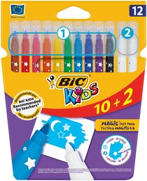 Bic Kids Magic Silinebilir Keçeli Boya Kalemi 12 Renk - 1