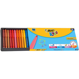 Bic Kids Visacolor XL Keçeli Boya Kalemi 24 Renk - 1