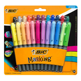 Bic Marking Color Permanent Marker 24 Renk Blister - 1