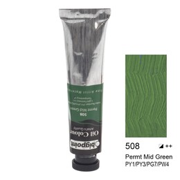 Bigpoint Yağlı Boya 200 ml. 508 Perm. Mid Green - 1