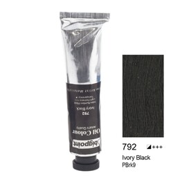 Bigpoint Yağlı Boya 200 ml. 792 Ivory Black - 1