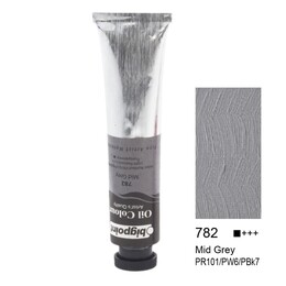 Bigpoint Yağlı Boya 45 ml. 782 Mid Grey - 1