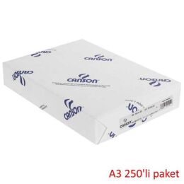 Canson 1557 Dessin Resim Çizim Kağıdı 200 gr. A3 250'li Paket - 1