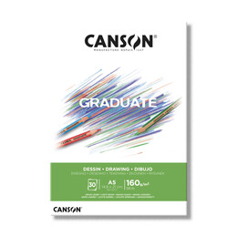 Canson Graduate Drawing Eskiz Çizim Defteri 160 gr. A5 30 Sayfa - 1