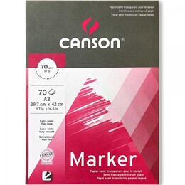 Canson Marker Defteri Pad Layout Blok A3 70 gr. 70 Sayfa - 1