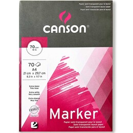 Canson Marker Defteri Pad Layout Blok A4 70 gr. 70 Sayfa - 1