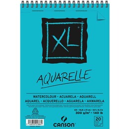 Canson XL Aquarelle Spiralli Sulu Boya Defteri Blok 300 gr. A5 20 Sayfa - 1