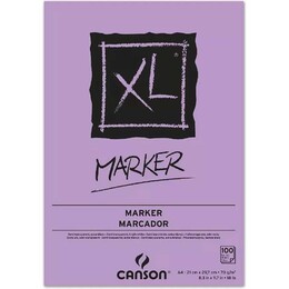 Canson XL Marker Defteri Pad A4 70 gr. 100 Sayfa - 1