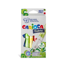 Carioca Fabric Keçeli Kumaş Tekstil Boyama Kalemi 6 Renk - 1