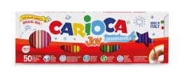 Carioca Joy Süper Yıkanabilir Keçeli Boya Kalemi Seti 50 Renk (1/2 Metre) - 1