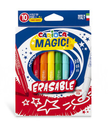 Carioca Magic Erasable Silinebilen Sihirli Keçeli Boya Kalemi 9 Renk + 1 Düzeltici - 1