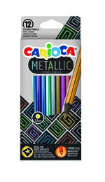 Carioca Metalik Kuru Boya 12 Renk - 1