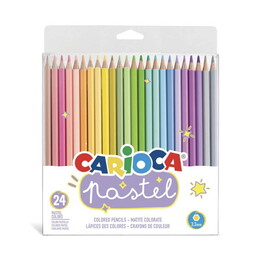 Carioca Pastel Renk Kuru Boya Kalemi 24 Renk - 1