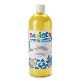 Carioca Tempera Yıkanabilir Poster Boya 1000 ml. SARI - 1