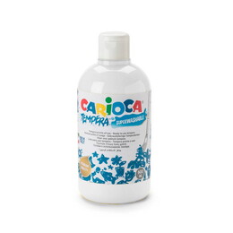 Carioca Tempera Yıkanabilir Poster Boya 500 ml. BEYAZ - 1