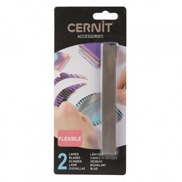 Cernit Cutter Polimer Kil Kesme Bıçakları 2'li Set (Esnek) - 1