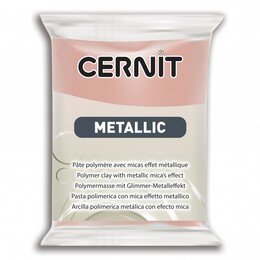 Cernit Metallic Polimer Kil 052 PINK GOLD - 1