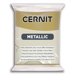 Cernit Metallic Polimer Kil 055 ANTIQUE GOLD - 1