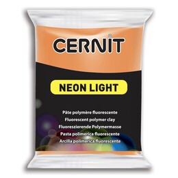 Cernit Neon Light (Fosforlu) Polimer Kil 752 Orange - 1