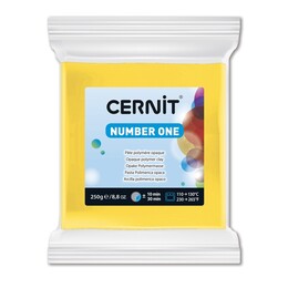 Cernit Number One Polimer Kil 250 gr. 700 YELLOW - 1