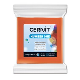 Cernit Number One Polimer Kil 250 gr. 752 ORANGE - 1