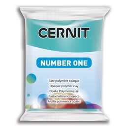 Cernit Number One Polimer Kil 280 Turquoise Blue - 1