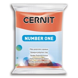 Cernit Number One Polimer Kil 428 Poppy Red - 1