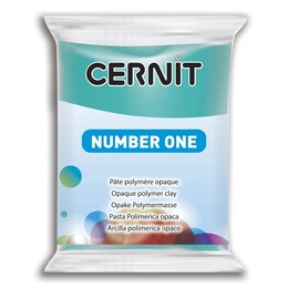 Cernit Number One Polimer Kil 676 Turquoise - 1